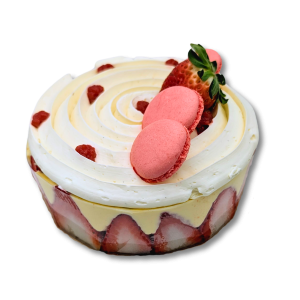 Fraisier grand format - Pâtisserie Tiffon Rabastens